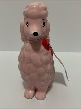 Target Spritz Valentine Day Ceramic Pink Poodle Figurine 2024